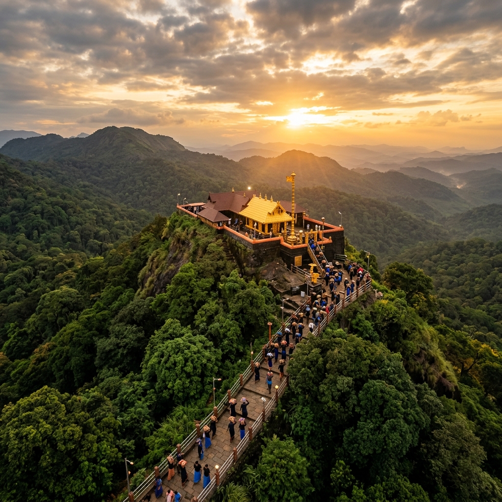 Sabarimala Temple β Sacred Pilgrimage Destination in Kerala